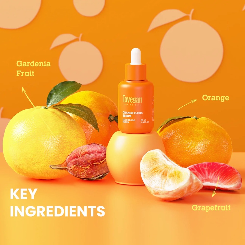 Tovegan Orange Oasis Serum